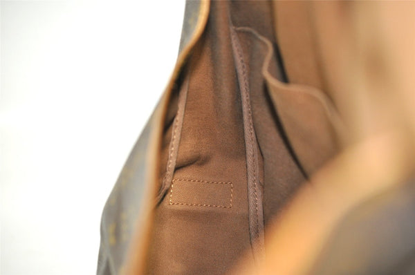 Authentic Louis Vuitton Monogram Saumur 43 Shoulder Cross Bag M42252 LV 7719I