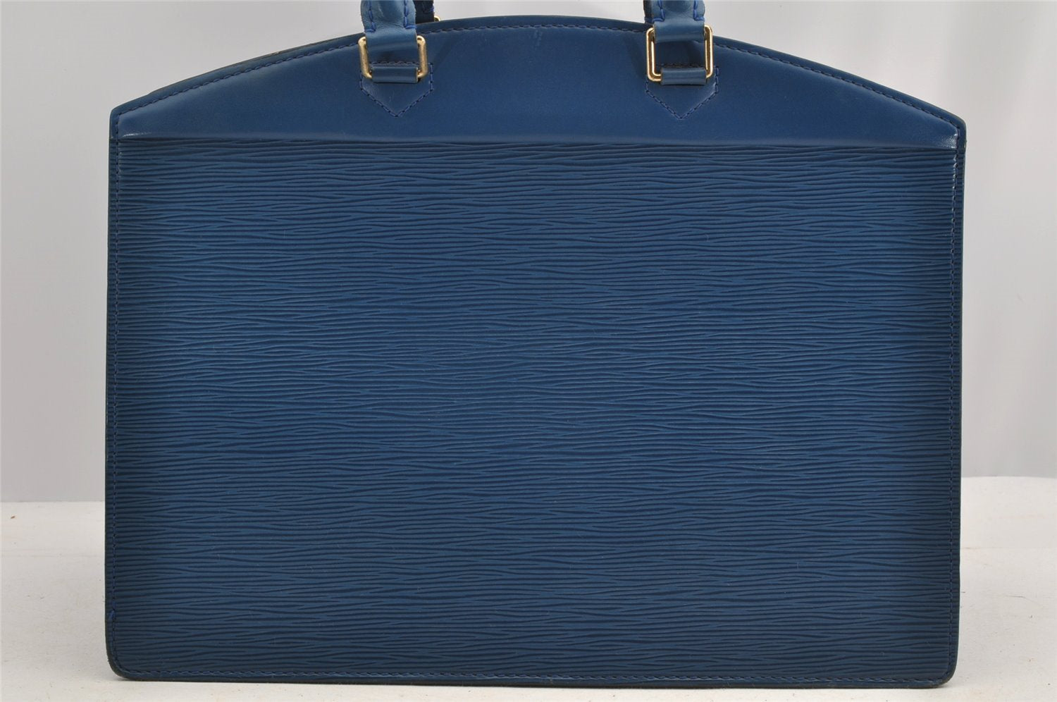 Authentic Louis Vuitton Epi Riviera Hand Bag Blue M48185 LV Junk 7720I