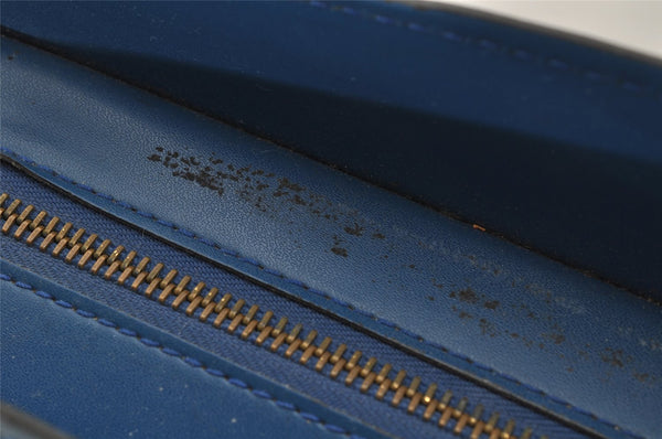 Authentic Louis Vuitton Epi Riviera Hand Bag Blue M48185 LV Junk 7720I