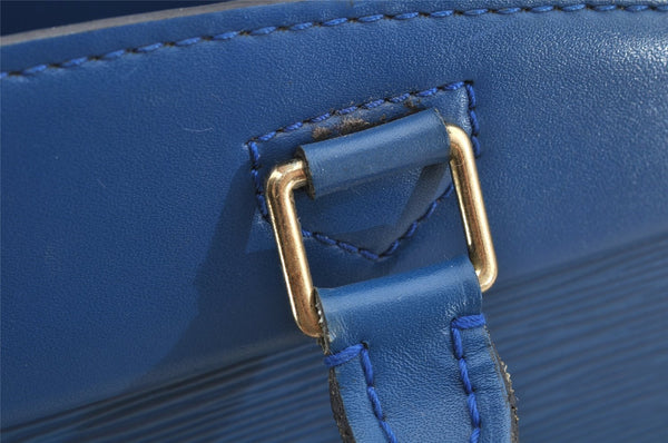 Authentic Louis Vuitton Epi Riviera Hand Bag Blue M48185 LV Junk 7720I