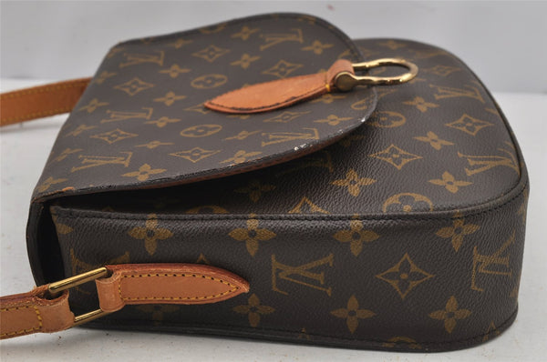 Authentic Louis Vuitton Monogram Saint Cloud GM M51242 Shoulder Cross Bag 7720J