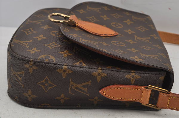 Authentic Louis Vuitton Monogram Saint Cloud GM M51242 Shoulder Cross Bag 7720J