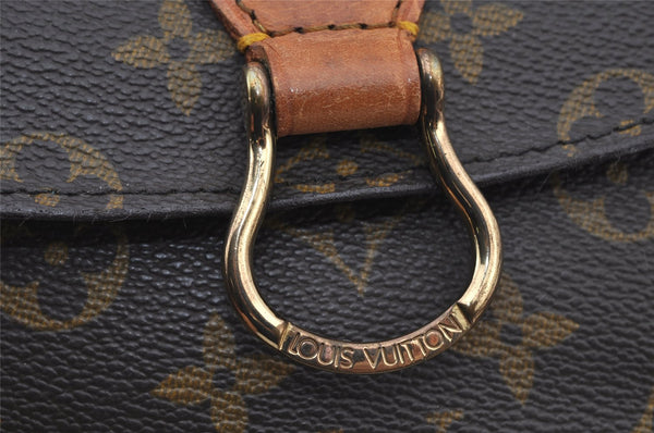 Authentic Louis Vuitton Monogram Saint Cloud GM M51242 Shoulder Cross Bag 7720J