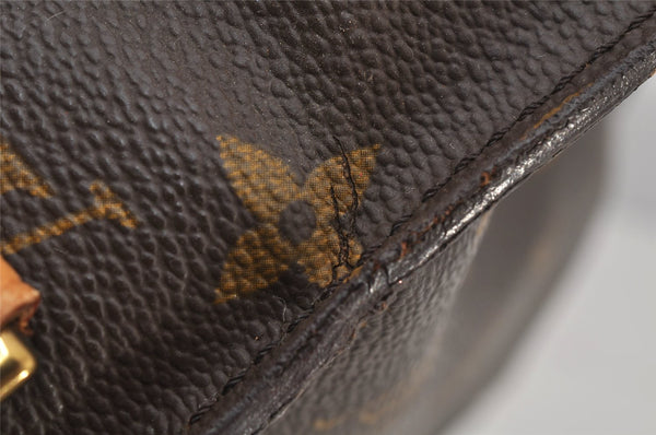 Authentic Louis Vuitton Monogram Saint Cloud GM M51242 Shoulder Cross Bag 7720J