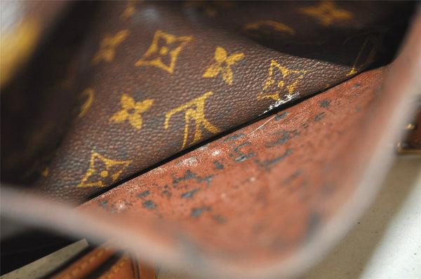 Authentic Louis Vuitton Monogram Saint Cloud GM M51242 Shoulder Cross Bag 7720J