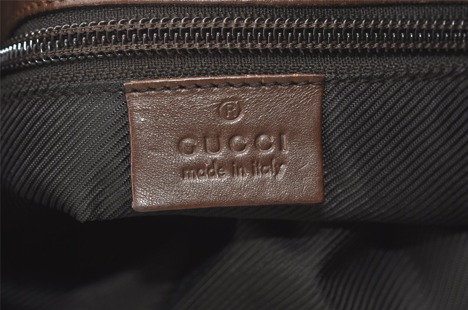 Authentic GUCCI Shoulder Cross Body Bag GG Canvas Leather 27639 Brown 7721J