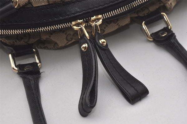 Authentic GUCCI Sukey 2Way Shoulder Tote Bag GG Canvas Leather Brown 7722I