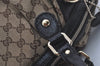 Authentic GUCCI Sukey 2Way Shoulder Tote Bag GG Canvas Leather Brown 7722I
