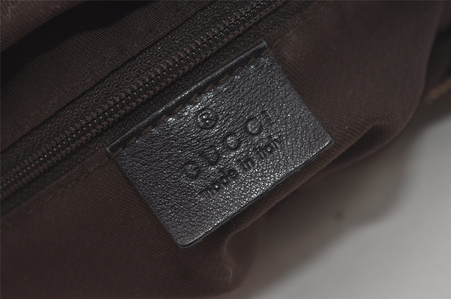 Authentic GUCCI Sukey 2Way Shoulder Tote Bag GG Canvas Leather Brown 7722I