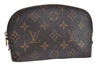 Authentic Louis Vuitton Monogram Pochette Cosmetic Pouch M47515 LV 7723H