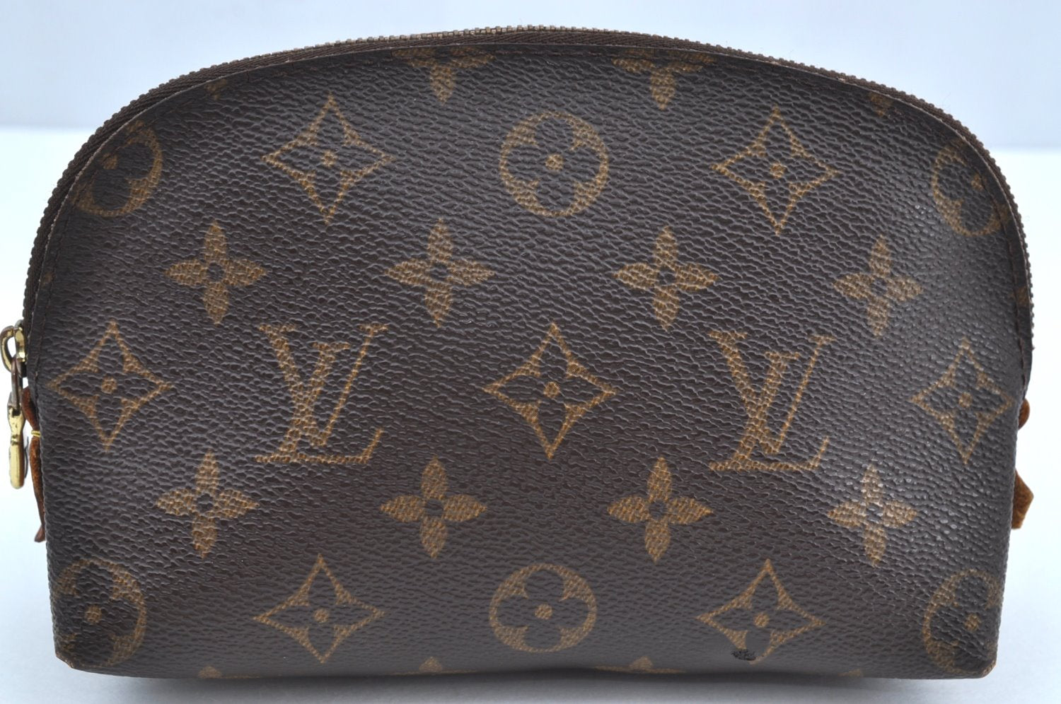 Authentic Louis Vuitton Monogram Pochette Cosmetic Pouch M47515 LV 7723H