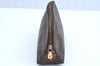 Authentic Louis Vuitton Monogram Pochette Cosmetic Pouch M47515 LV 7723H