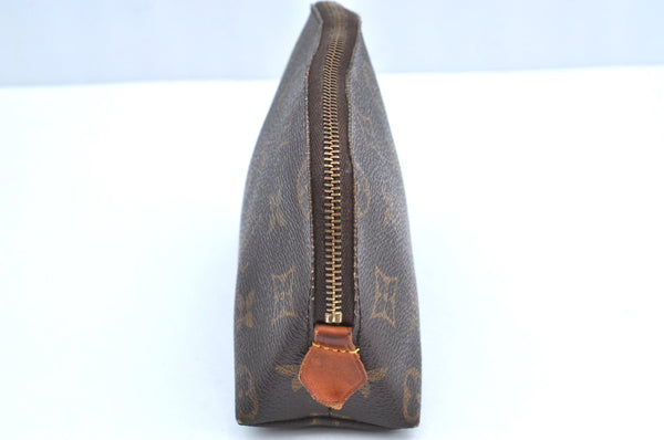 Authentic Louis Vuitton Monogram Pochette Cosmetic Pouch M47515 LV 7723H