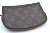 Authentic Louis Vuitton Monogram Pochette Cosmetic Pouch M47515 LV 7723H