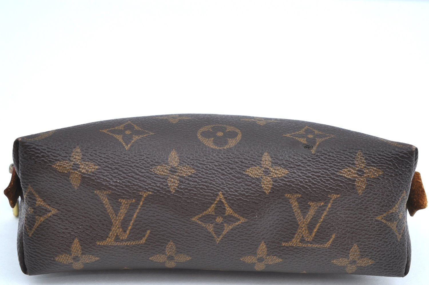 Authentic Louis Vuitton Monogram Pochette Cosmetic Pouch M47515 LV 7723H