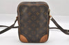 Authentic Louis Vuitton Monogram Danube Shoulder Cross Bag M45266 LV Junk 7724I