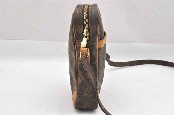 Authentic Louis Vuitton Monogram Danube Shoulder Cross Bag M45266 LV Junk 7724I