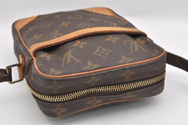 Authentic Louis Vuitton Monogram Danube Shoulder Cross Bag M45266 LV Junk 7724I