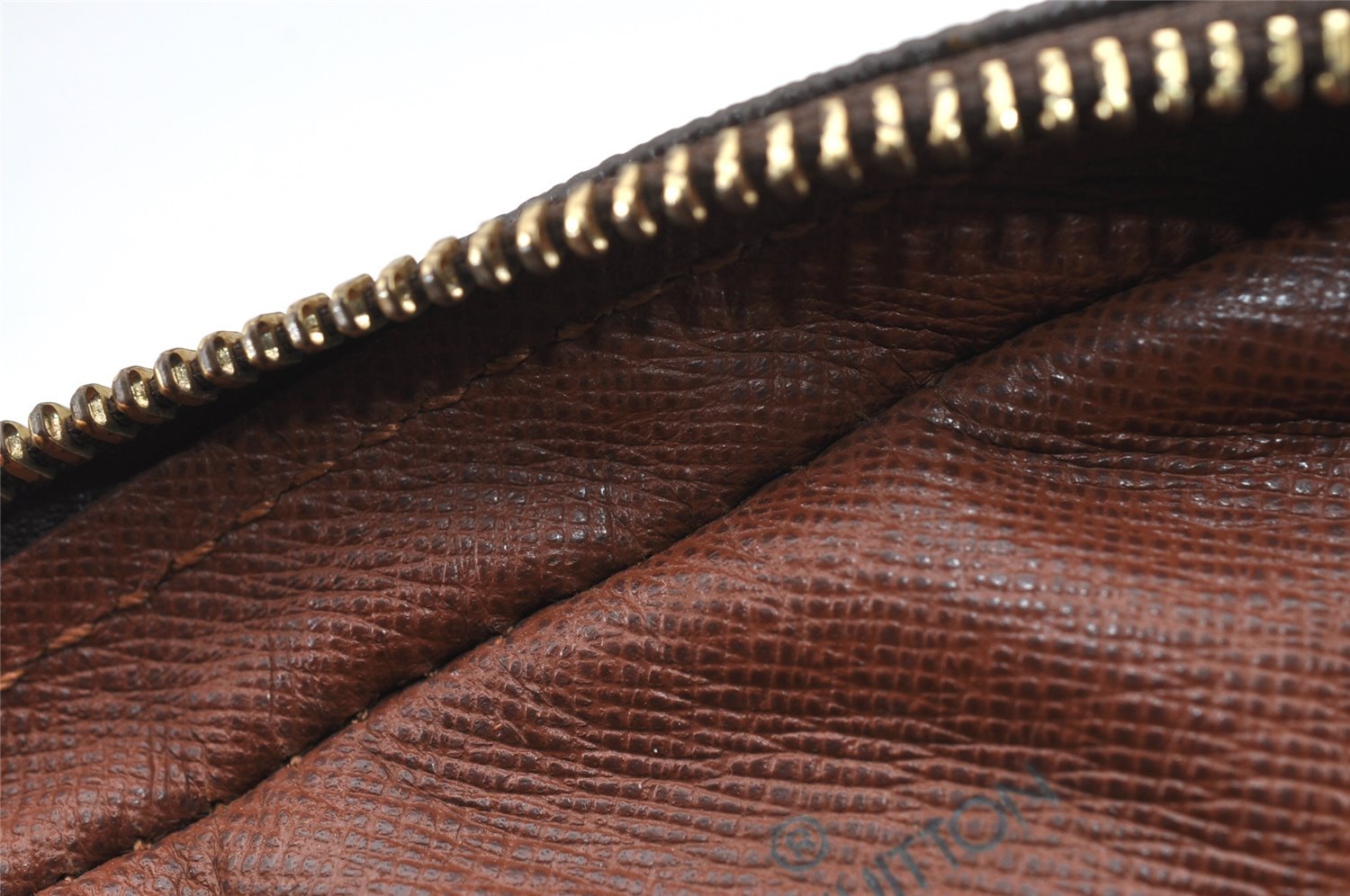 Authentic Louis Vuitton Monogram Danube Shoulder Cross Bag M45266 LV Junk 7724I