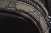 Authentic GUCCI Shoulder Cross Body Bag Purse GG PVC Leather 114531 Brown 7724J