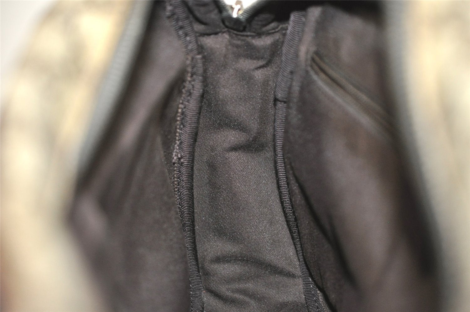 Authentic GUCCI Shoulder Cross Body Bag Purse GG PVC Leather 114531 Brown 7724J