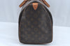 Authentic Louis Vuitton Monogram Speedy 40 Hand Boston Bag M41522 LV 7725I