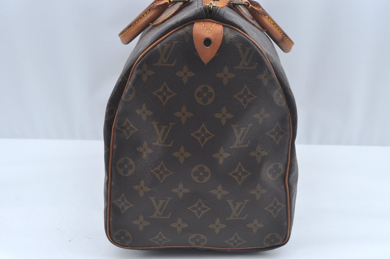 Authentic Louis Vuitton Monogram Speedy 40 Hand Boston Bag M41522 LV 7725I