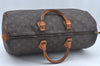 Authentic Louis Vuitton Monogram Speedy 40 Hand Boston Bag M41522 LV 7725I