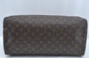 Authentic Louis Vuitton Monogram Speedy 40 Hand Boston Bag M41522 LV 7725I