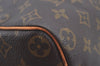 Authentic Louis Vuitton Monogram Speedy 40 Hand Boston Bag M41522 LV 7725I