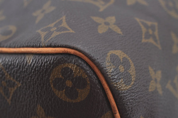 Authentic Louis Vuitton Monogram Speedy 40 Hand Boston Bag M41522 LV 7725I