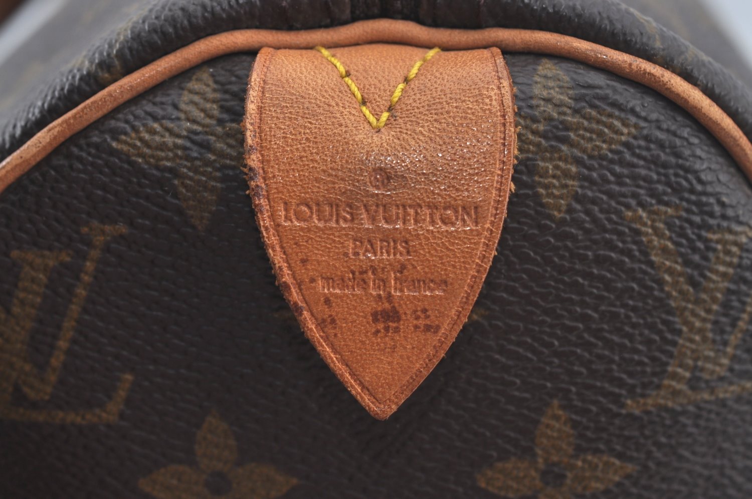 Authentic Louis Vuitton Monogram Speedy 40 Hand Boston Bag M41522 LV 7725I
