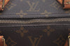 Authentic Louis Vuitton Monogram Speedy 40 Hand Boston Bag M41522 LV 7725I