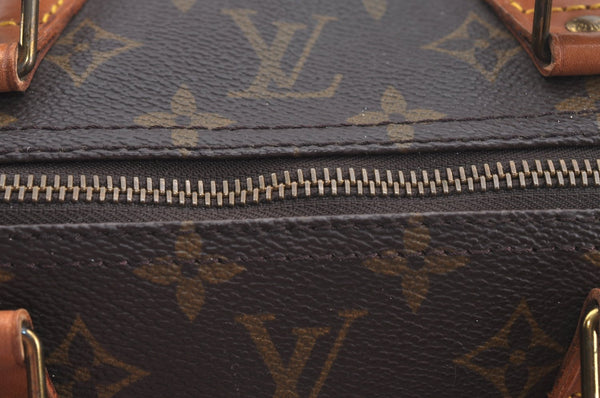 Authentic Louis Vuitton Monogram Speedy 40 Hand Boston Bag M41522 LV 7725I