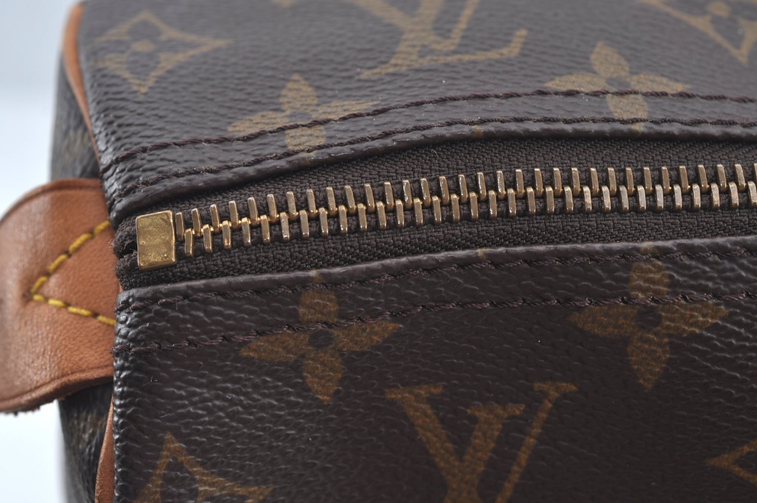 Authentic Louis Vuitton Monogram Speedy 40 Hand Boston Bag M41522 LV 7725I