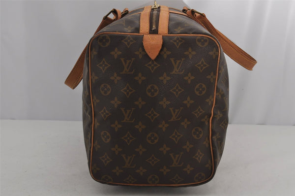 Authentic Louis Vuitton Monogram Sac Souple 45 Hand Boston Bag M41624 LV 7725J