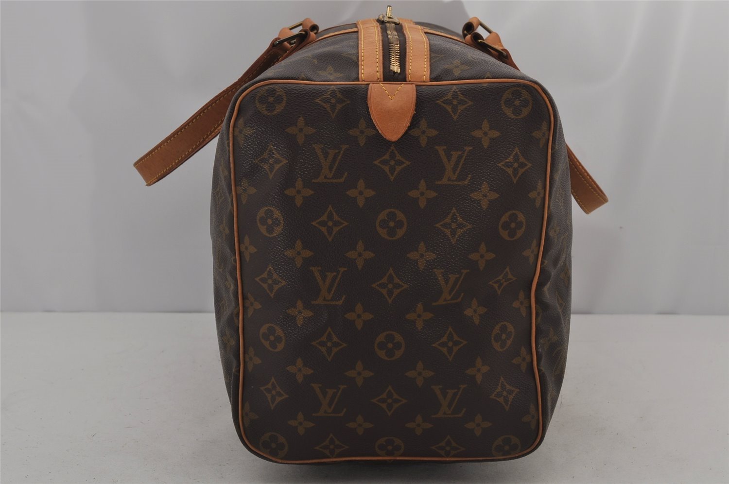 Authentic Louis Vuitton Monogram Sac Souple 45 Hand Boston Bag M41624 LV 7725J