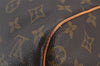 Authentic Louis Vuitton Monogram Sac Souple 45 Hand Boston Bag M41624 LV 7725J