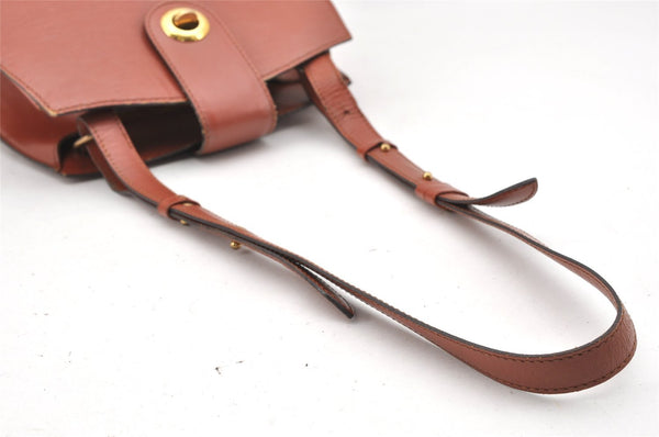 Authentic Louis Vuitton Epi Cluny Shoulder Bag Purse Brown M52253 LV 7726I