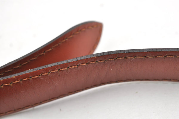 Authentic Louis Vuitton Epi Cluny Shoulder Bag Purse Brown M52253 LV 7726I