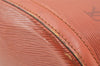 Authentic Louis Vuitton Epi Cluny Shoulder Bag Purse Brown M52253 LV 7726I