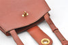 Authentic Louis Vuitton Epi Cluny Shoulder Bag Purse Brown M52253 LV 7726I