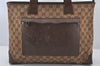 Authentic GUCCI Vintage Shoulder Tote Bag GG Canvas Leather 0190426 Brown 7726K