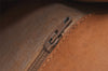 Authentic GUCCI Web Sherry Line Micro GG PVC Leather Shoulder Bag Brown 7727I