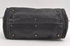 Authentic Chloe Vintage Mini Paddington Leather Hand Bag Purse Black 7729J