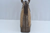 Authentic FENDI Vintage Zucchino Tote Hand Bag PVC Leather Brown 7730H