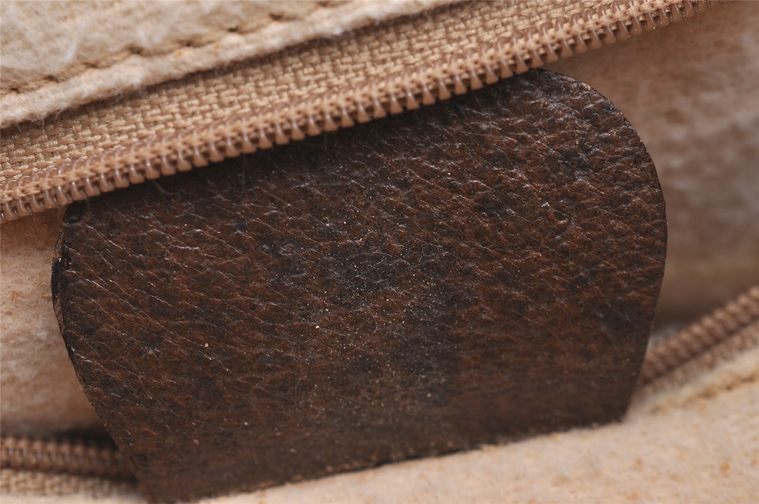 Authentic GUCCI Web Sherry Line 2Way Hand Boston Bag GG PVC Leather Brown 7730I