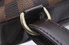 Authentic Louis Vuitton Damier Soho Backpack N51132 LV 7732I