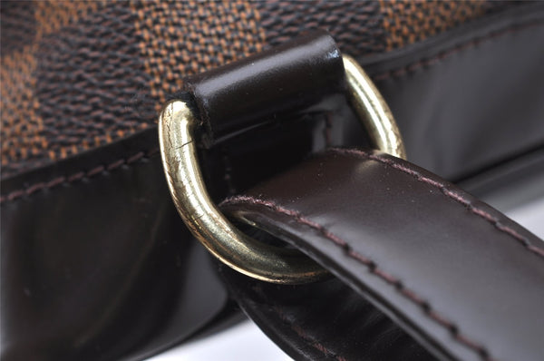 Authentic Louis Vuitton Damier Soho Backpack N51132 LV 7732I