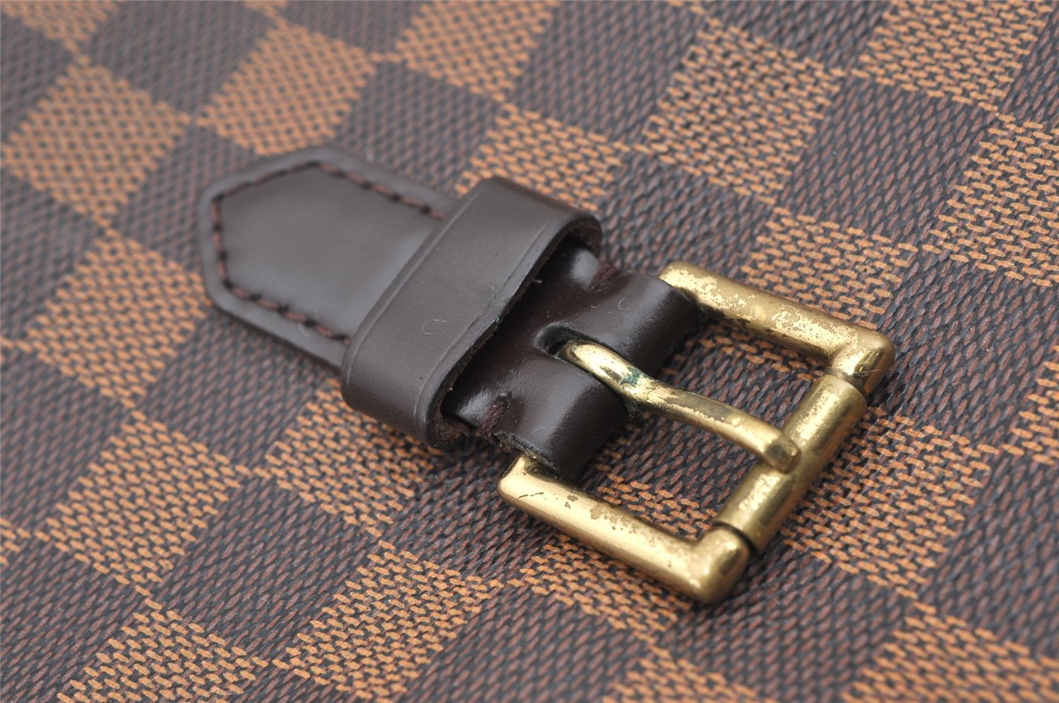 Authentic Louis Vuitton Damier Soho Backpack N51132 LV 7732I